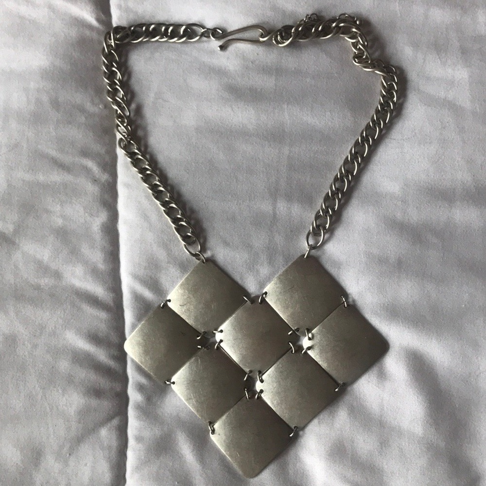 Urban Outfitters Silver chunky necklace